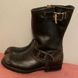 Harley Davidson distressed Women size 7 Boots